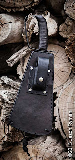 Custom leather knife sheath gerber leatherman sog rat ontario dangler woodmans pal woodsmans pal