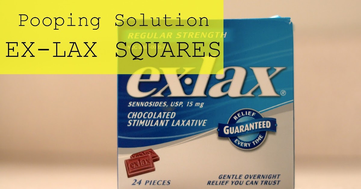 Pooping Solutions Exlax