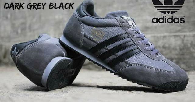 adidas dragon grey black
