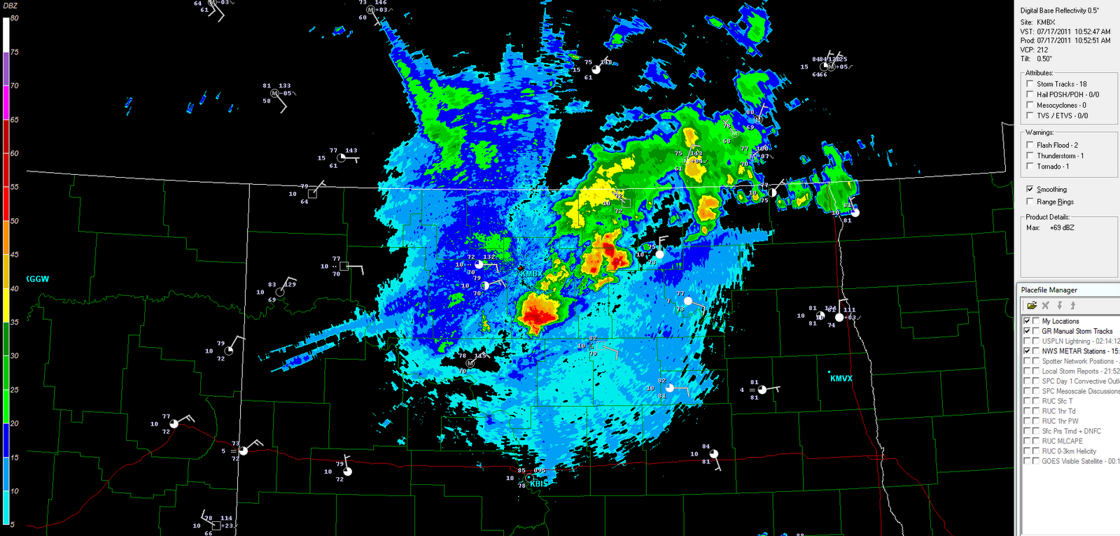 The Original Weather Blog Severe Weather Threat Northern Plains Today
