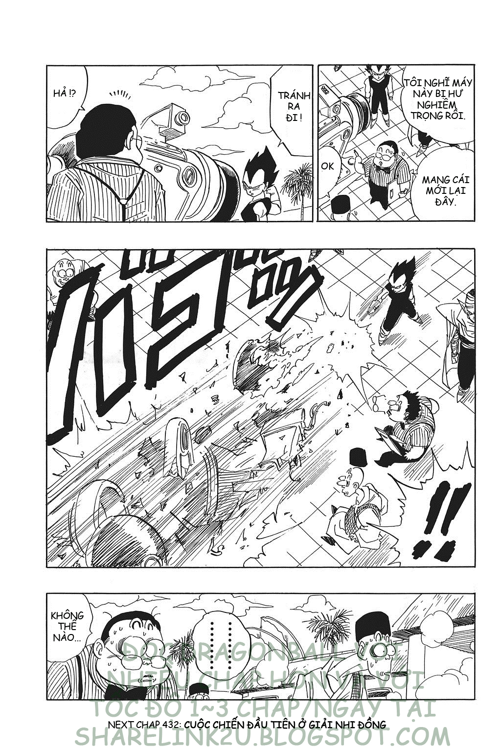 xem truyen moi - Dragon Ball Bản Vip - Bản Đẹp Nguyên Gốc Chap 431