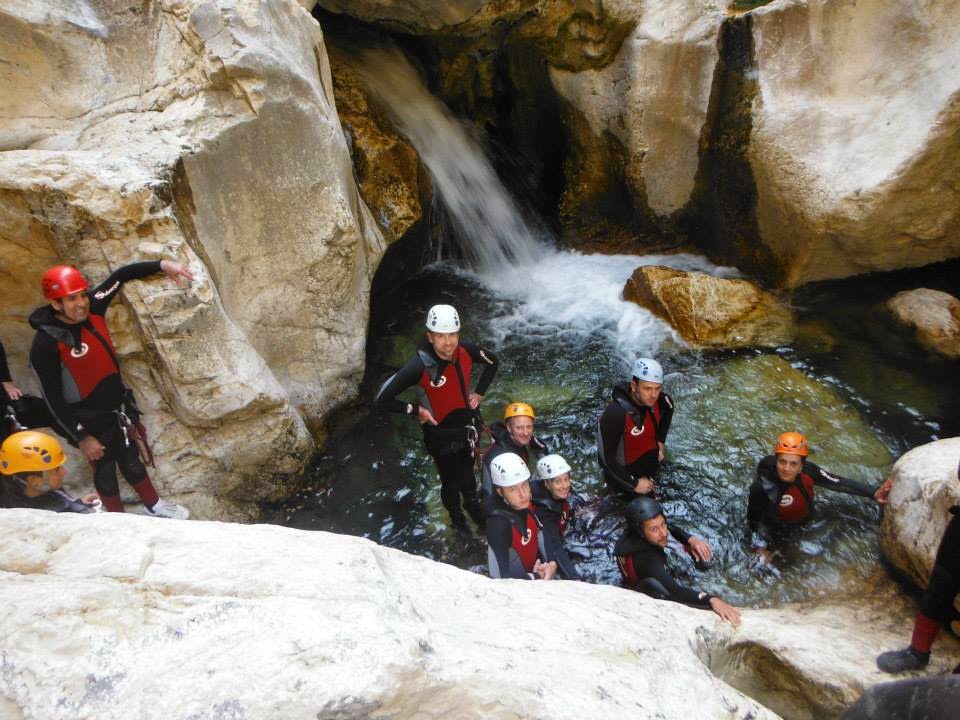 Barranquismo por el Guadaltentin Guadaltrekking