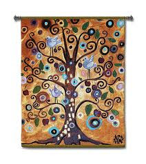 Medieval Tapestry Tree Of Life
