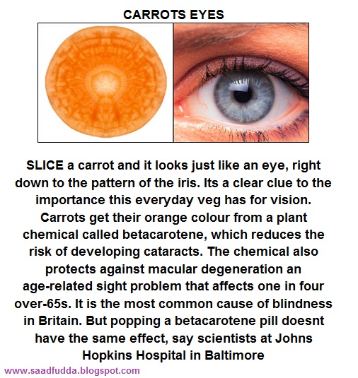 Saad Fudda Carrot & Eyes