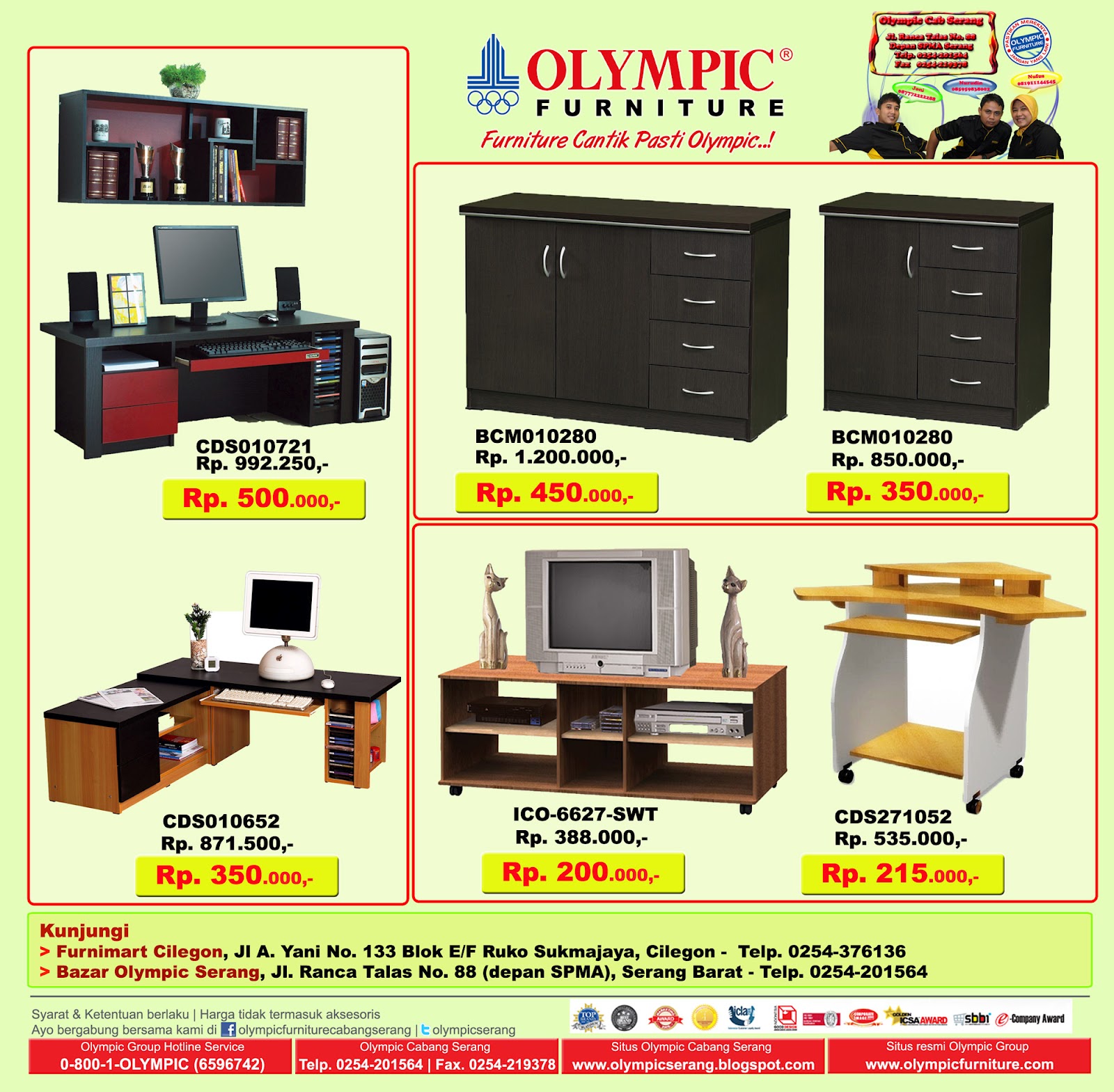 Olympic Furniture Cabang Serang Info Promo