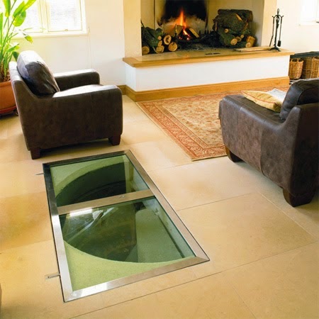 Just check the pictures for more inspiration... - This Guy Put A Secret Window On His Kitchen Floor, For A Brilliant Reason! Just check the pictures for more inspiration... - This Guy Put A Secret Window On His Kitchen Floor, For A Brilliant Reason!