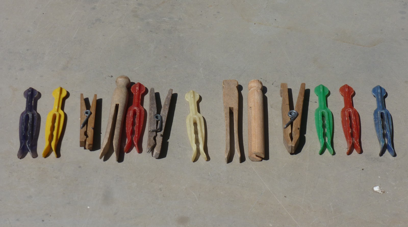 Jarvis House Clothespins and the Clothesline Back to Basics Reduce