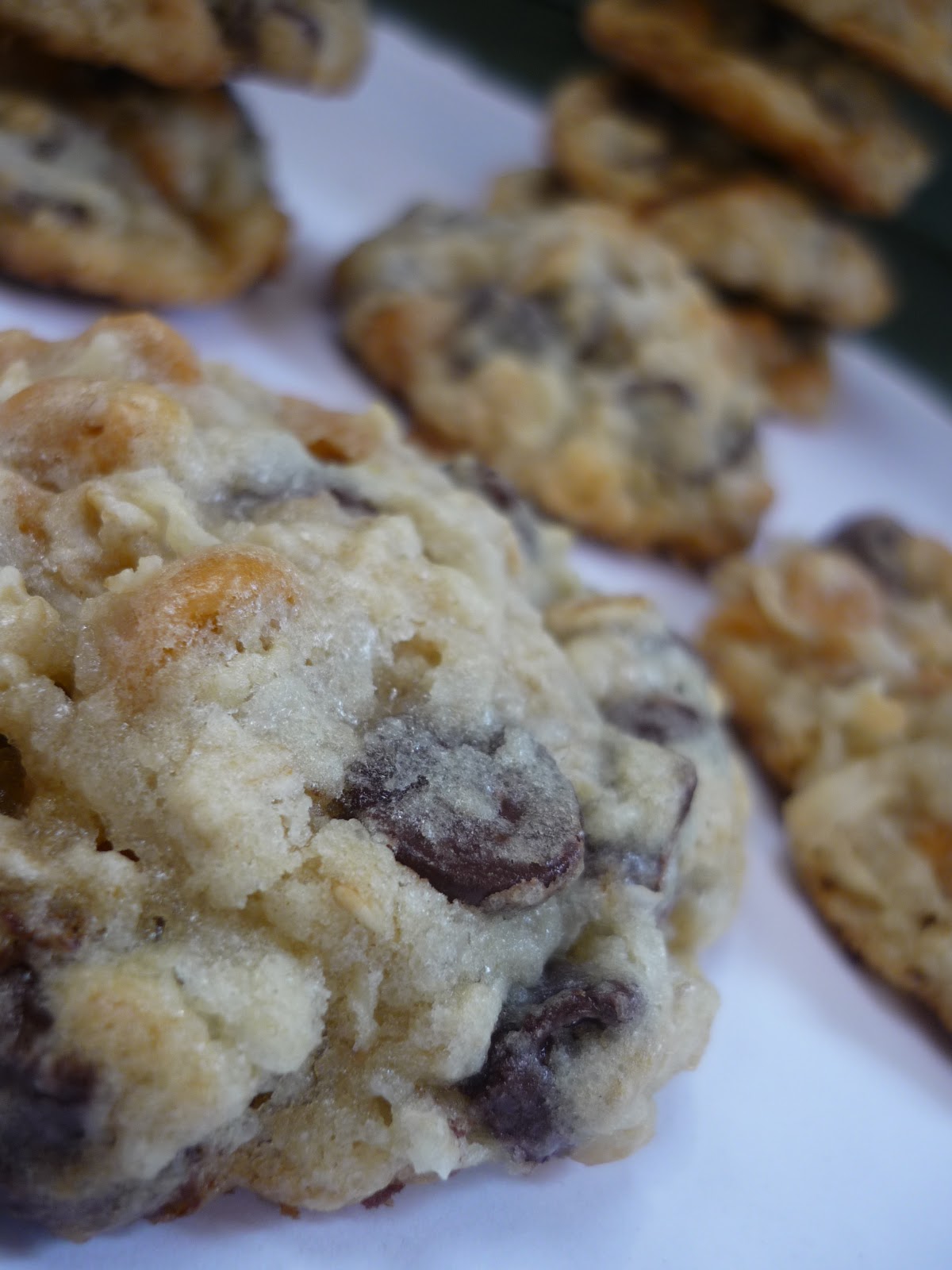 My Kitchen, My Love Butterscotch Chocolate Chip Oatmeal Coconut Cookies
