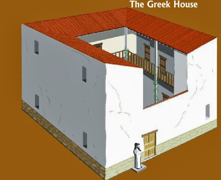 Τα σπίτια στην αρχαία Αθήνα