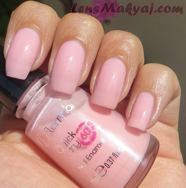 Flormar Quick Dry Soft Pink