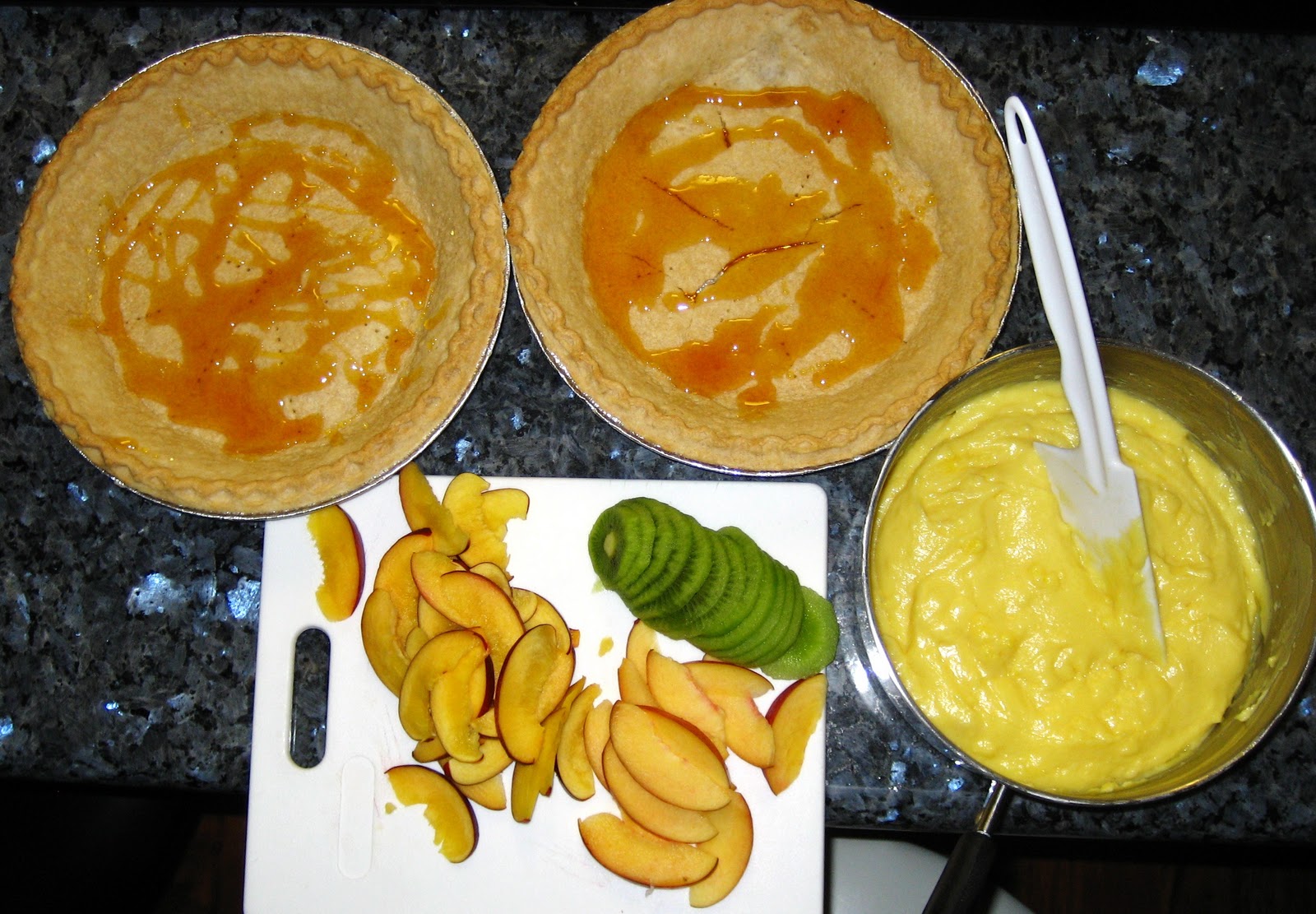 The Foodie Next Door Caramel Fruit Tart