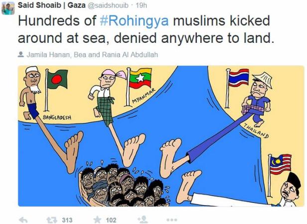Rohingya Dari Kaca Mata Aktivis Palestin Rohingya