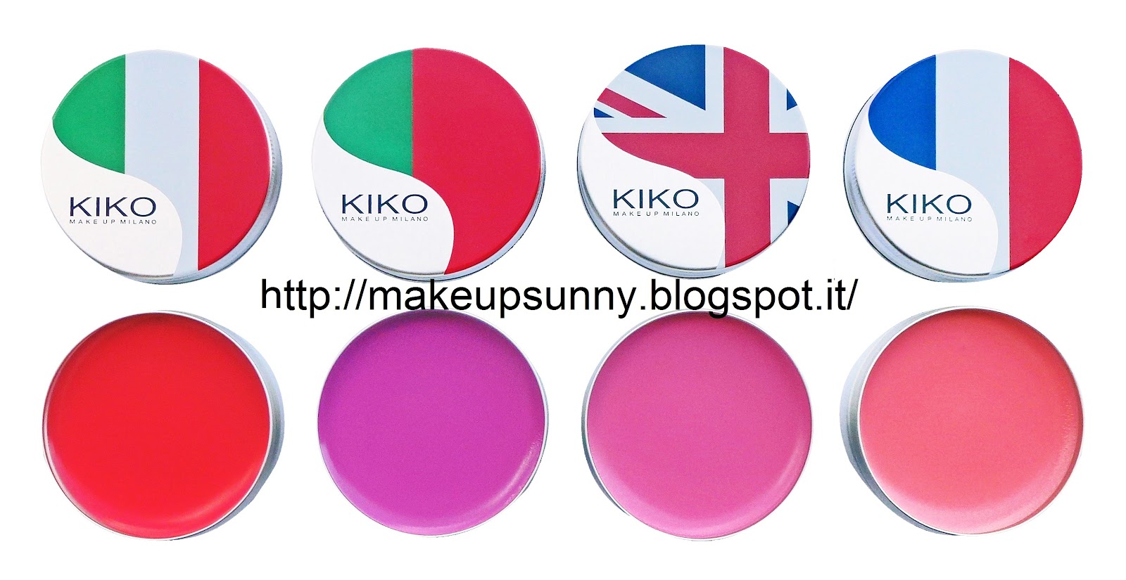Kiko Active Colours Super Colour Lipgloss swatches e review dei