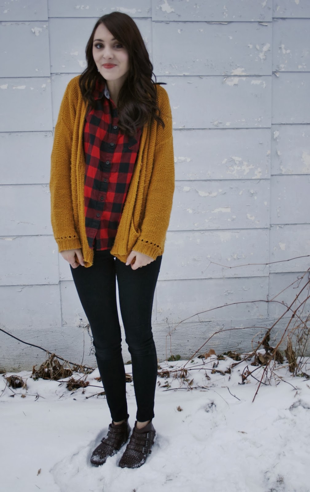 Rags and Roses OutfitUm, How Do You Dress For Snow?