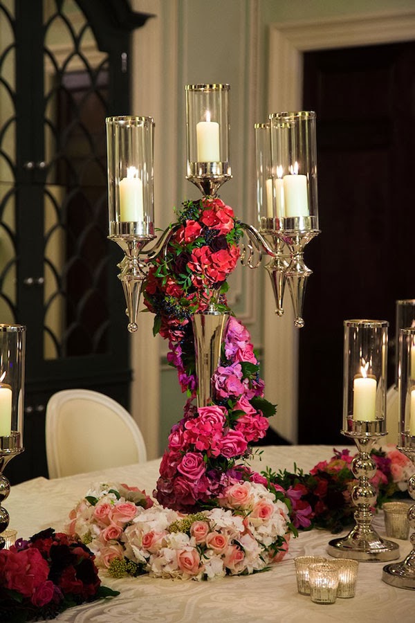 Wedding Party Candelabra Decor