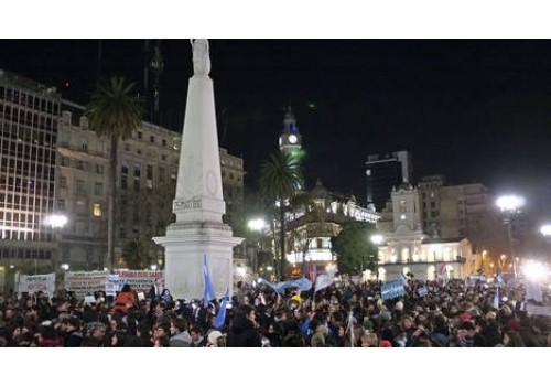 Protests in Argentina