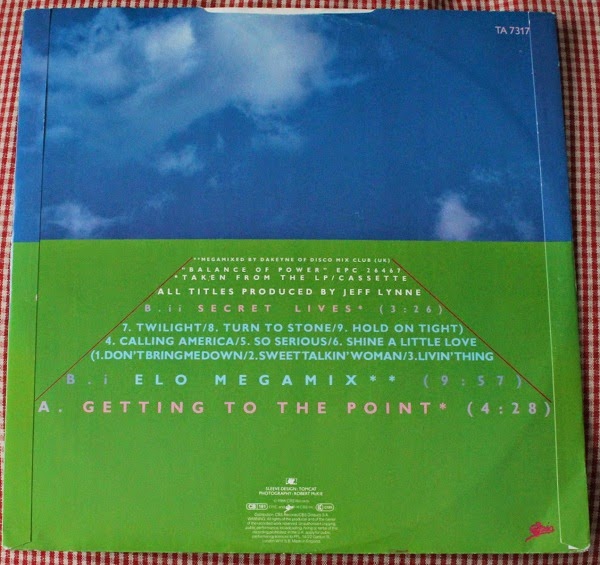 AssE World 69FM Electric Light Orchestra (ELO) ‎ Getting To The Point