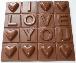 I love you chocolate gift
