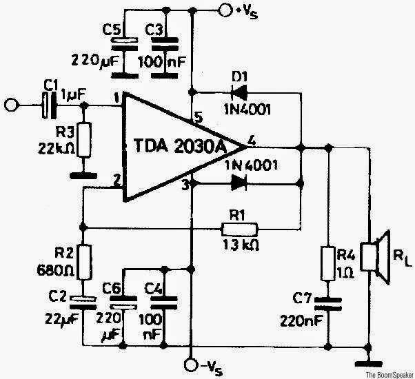 Power Amplifier Dengan IC TDA2030A DUNIA ELEKTRONIKA