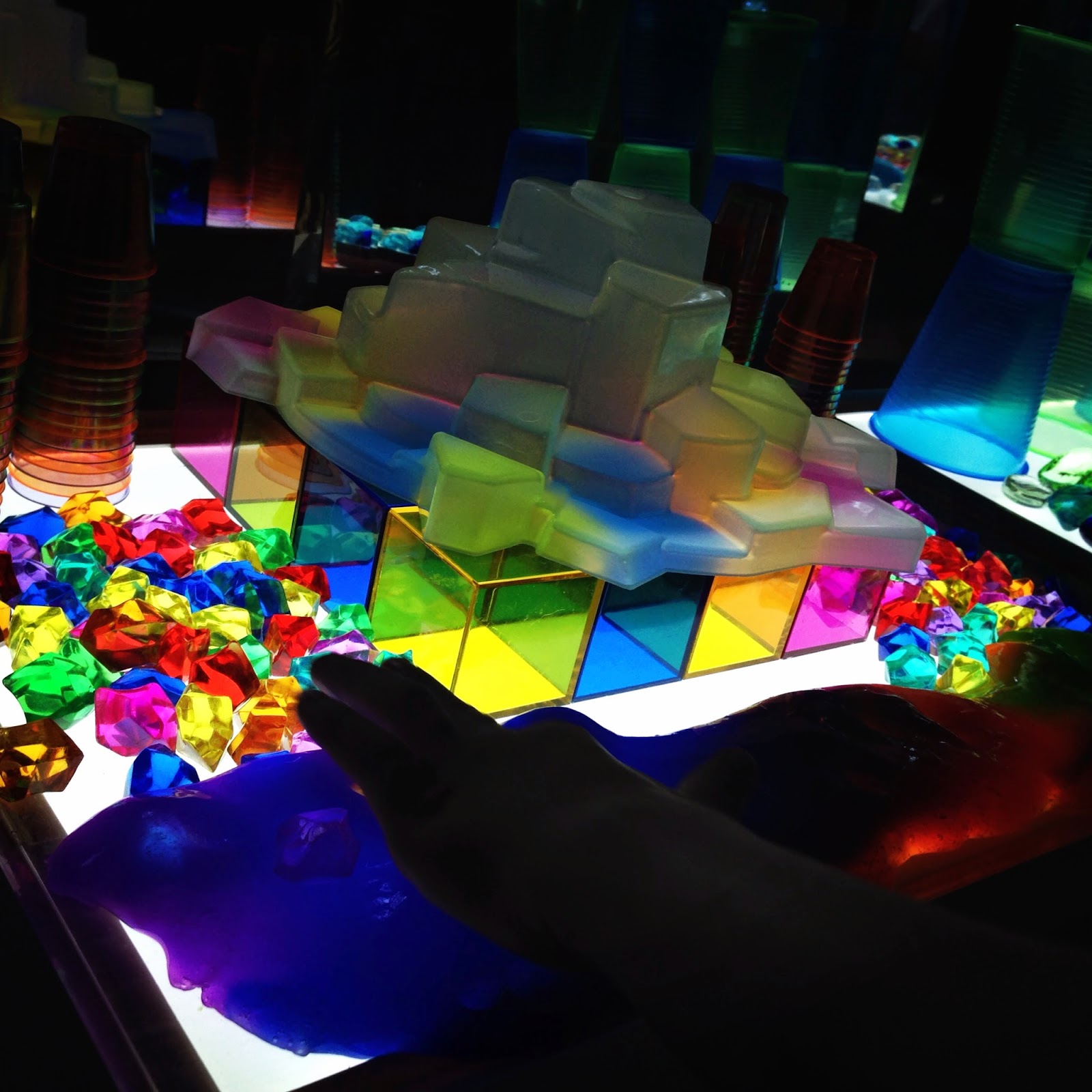 More Light Table Play Homeschool and Light Tables