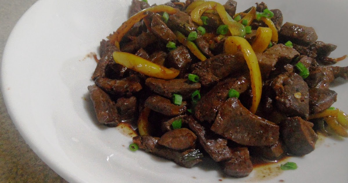 Reel and Grill Atay ng Baka sa Oyster Sauce (Beef Liver Stirfried in