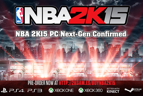 NBA 2K15 PC Confirmed As Next-Gen Version