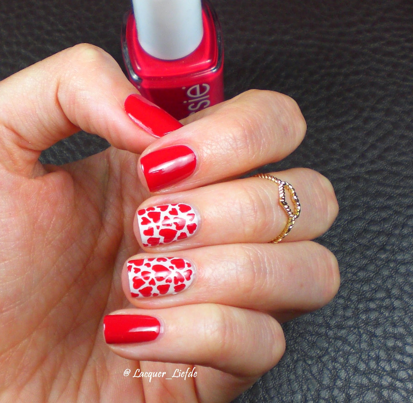 Essie Valentins Nägel Essie Valentins Nägel
