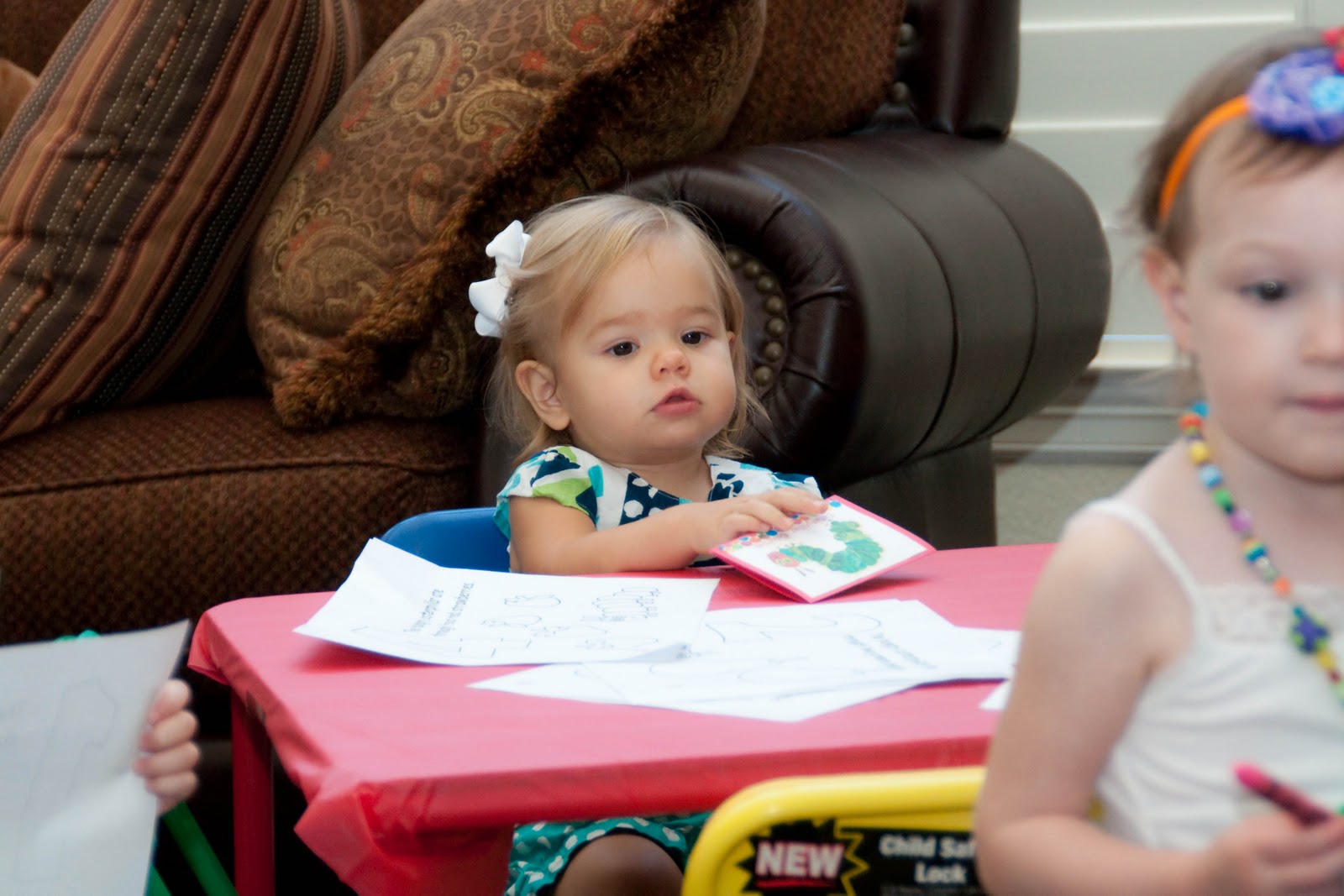 The Sweatman Family: Emma's 1st Very Hungry Caterpillar Party!
