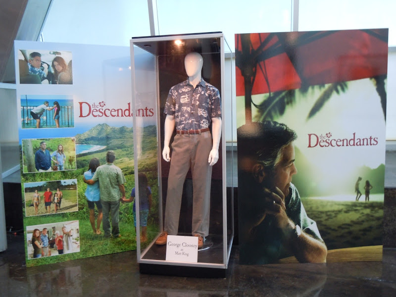 The Descendants film costume display