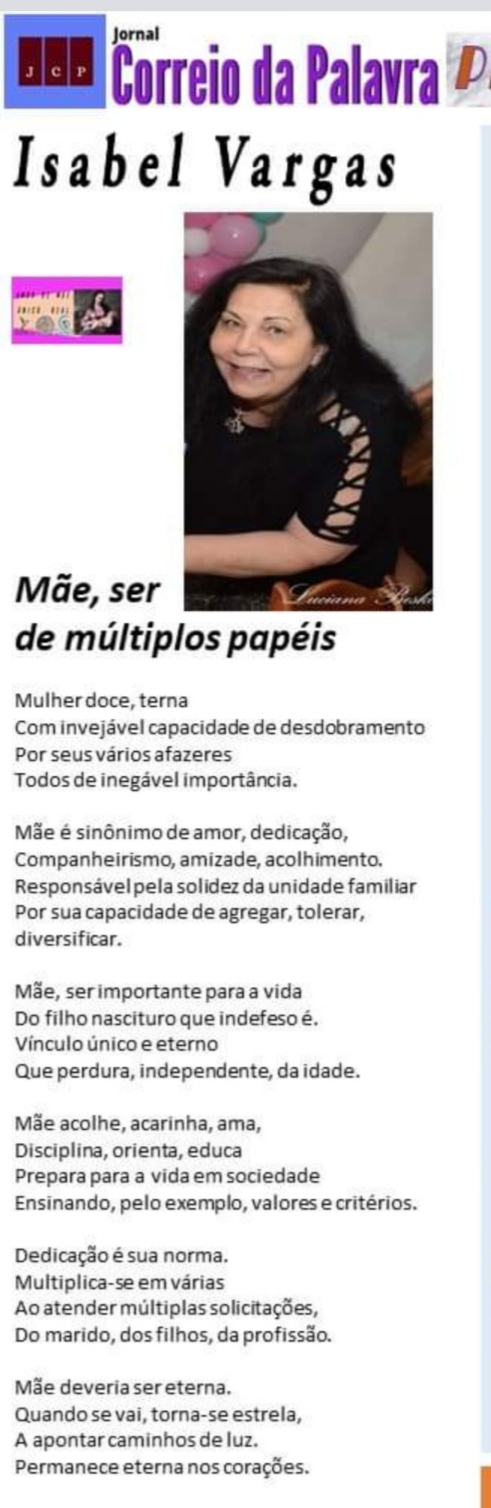 MEU TEXTO EM HOMENAGEM ÀS MÃES