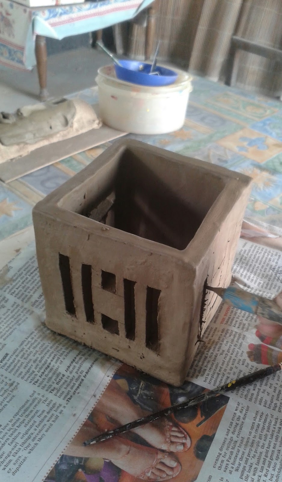 Clay Modelling and Sculpture Project