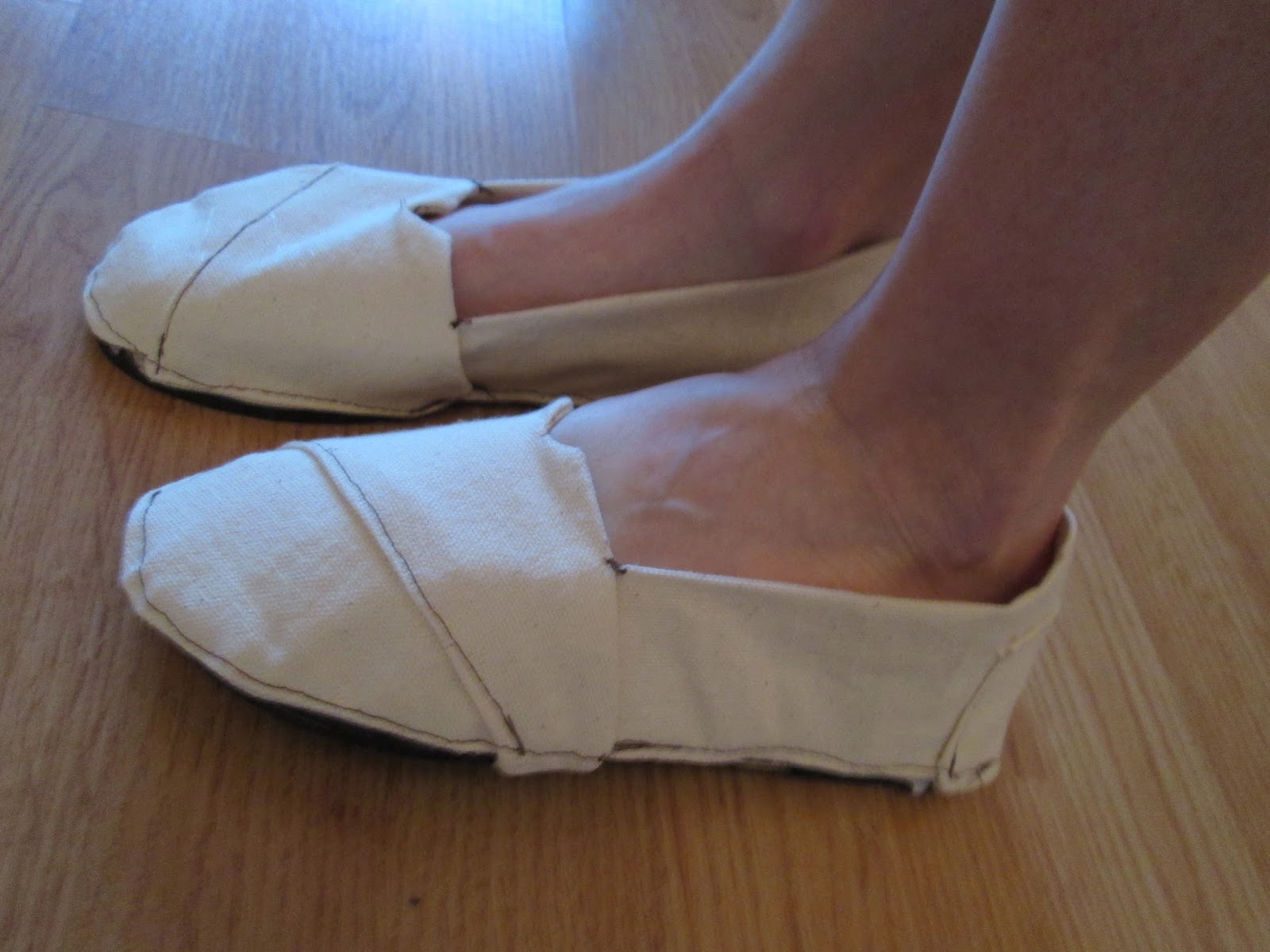 and kitty makes three Project Make Your Own Canvas Shoes