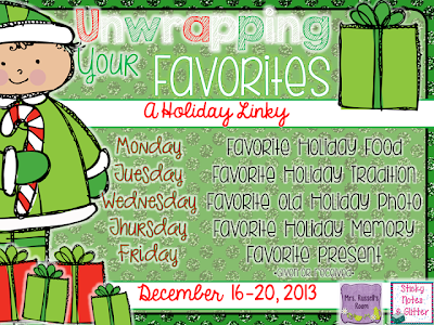 http://stickynotesandglitter.blogspot.com/2013/12/unwrapping-our-favorites-holiday-food.html