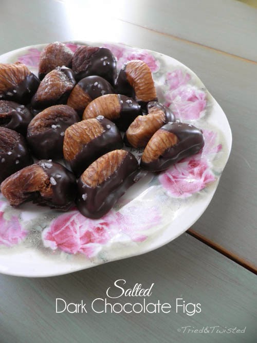 Tried and Twisted Salted Dark Chocolate Figs