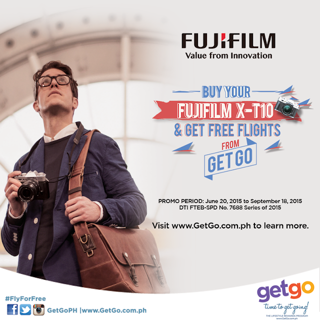  Buy a FujiFulm X-T10 Camera and Get 5,000 GetGo Points for FREE