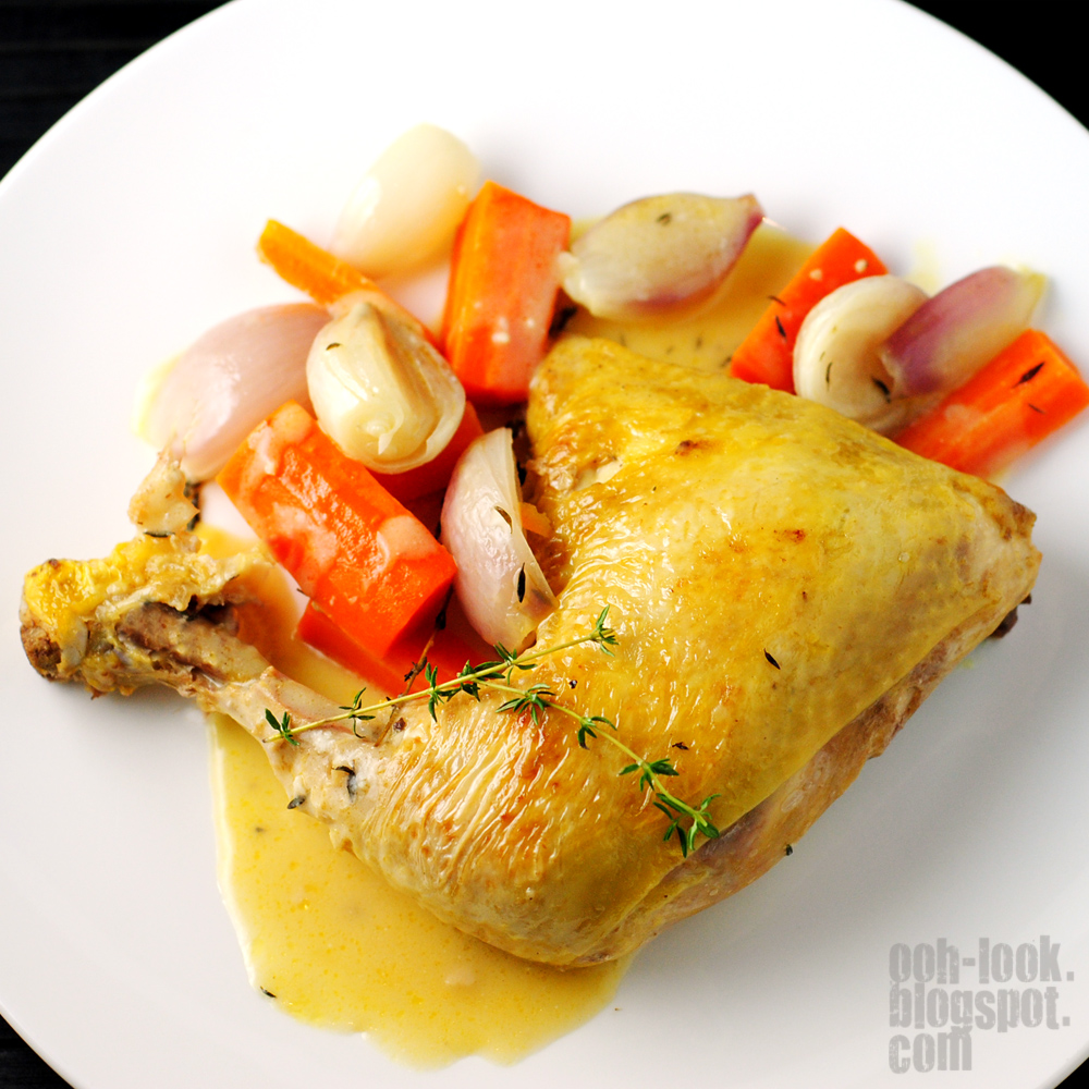 Ooh, Look... Of winter hats and white wine chicken