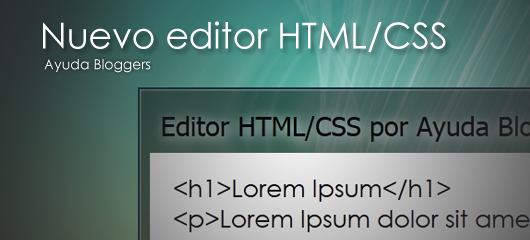 Practica tus habilidades web con este editor (Nueva versión)