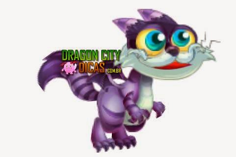 Dragão Gato de Cheshire Dragão Gato de Cheshire