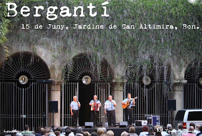 Grup Bergantí als Jardins de Can Altimira a Barcelona
