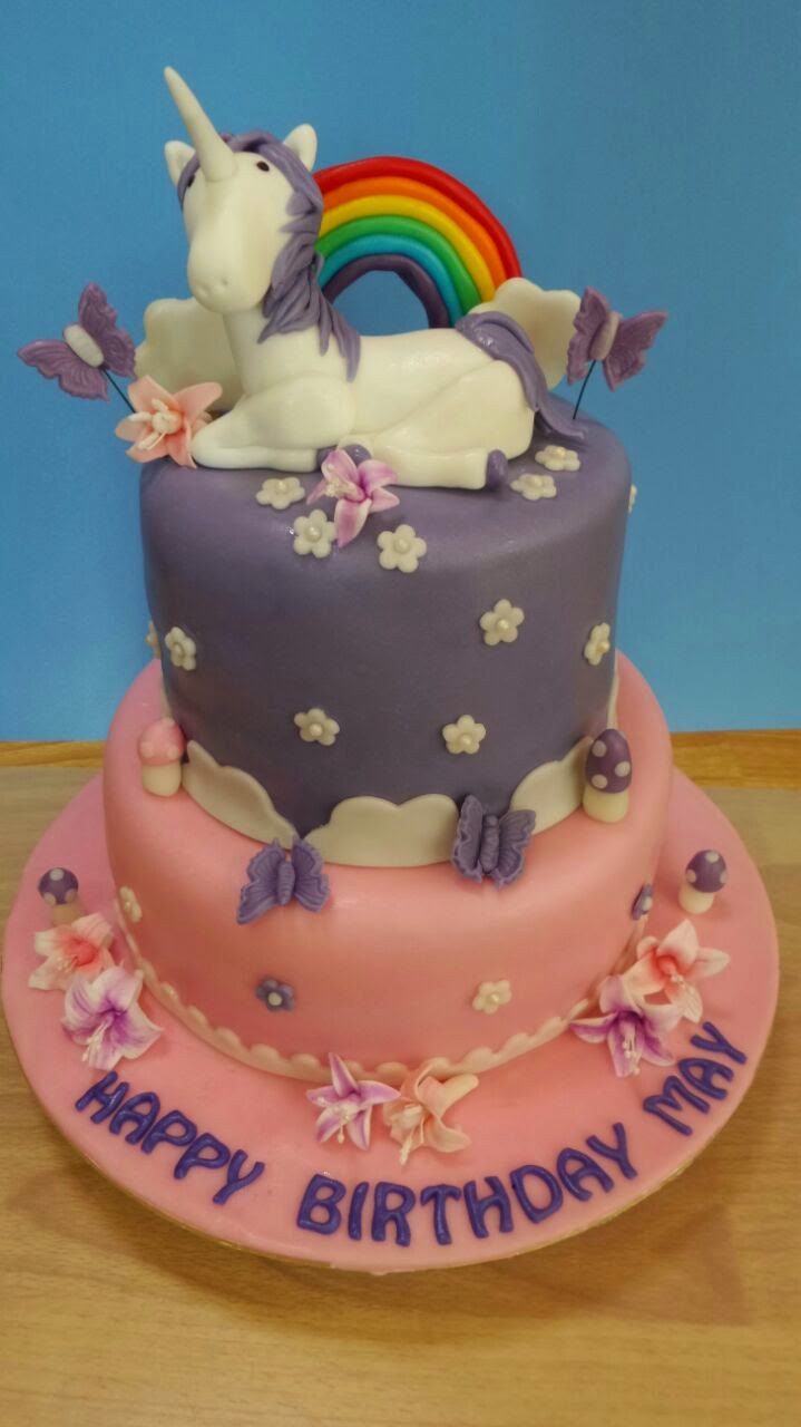 Unicorn Rainbow cake Sherbakes