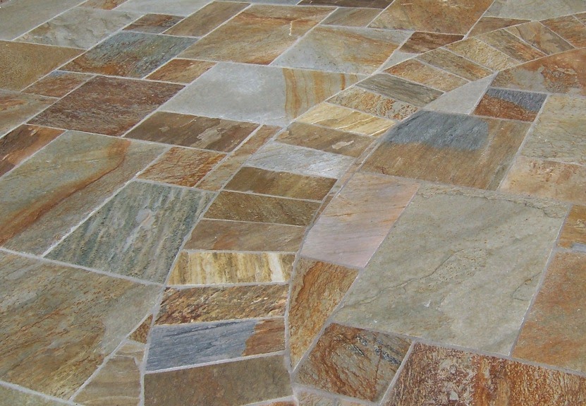 The 2 Minute Gardener Photo Outdoor Quartzite Tile