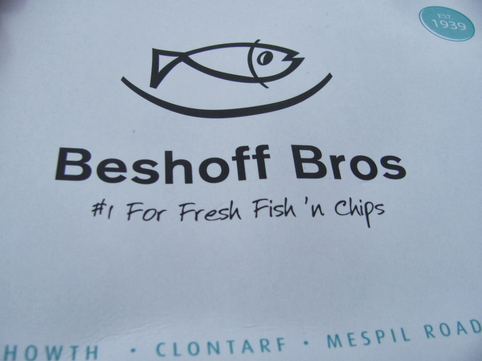 Beshoff Box Box of Beshoff Bros Fish and Chips in Howth, Co. Dublin, Ireland