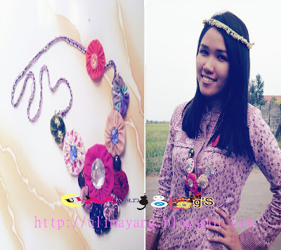 selesai dech, waktunya exis. ini dia kalung yoyo ala uli mayang blogs