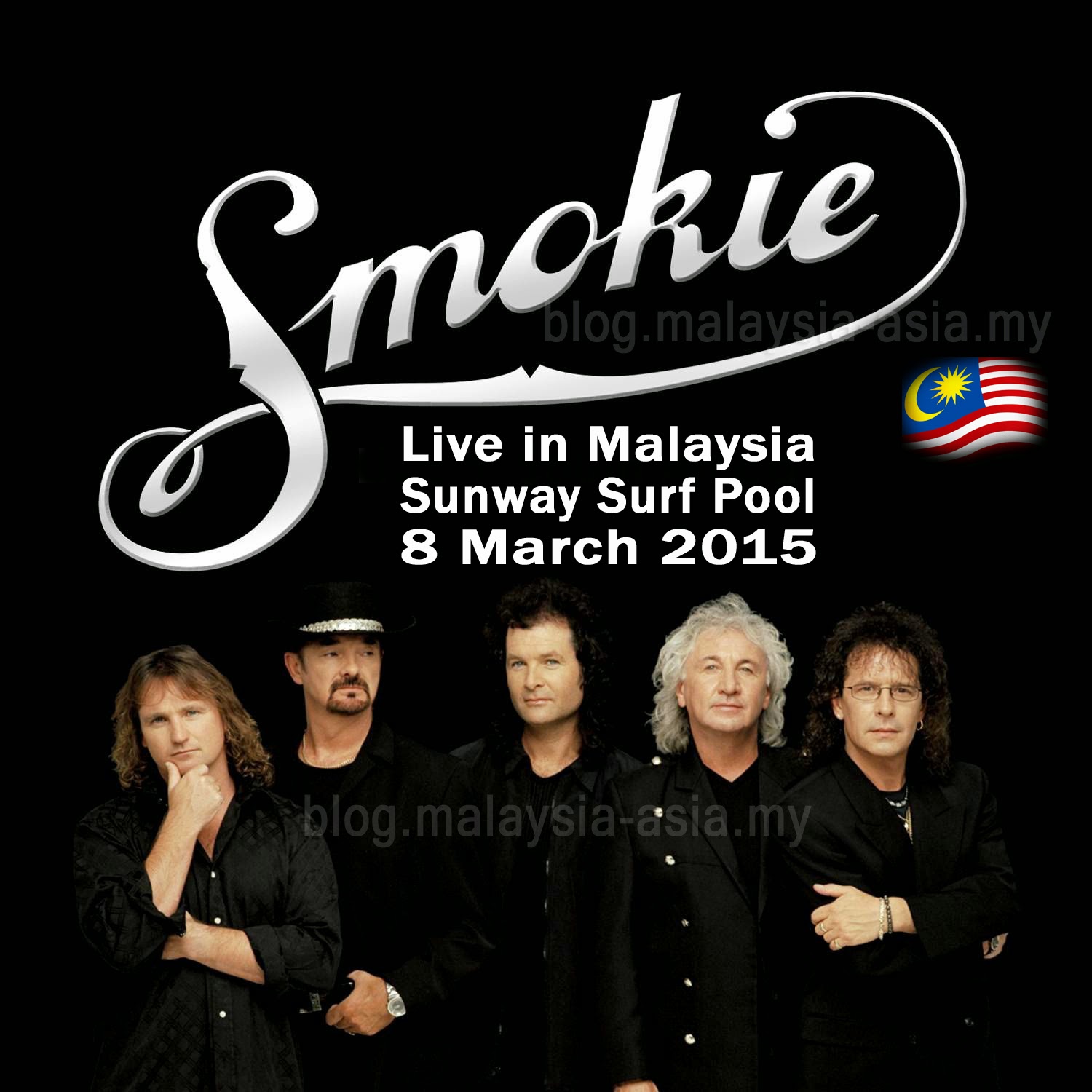 Smokie Live in Malaysia.