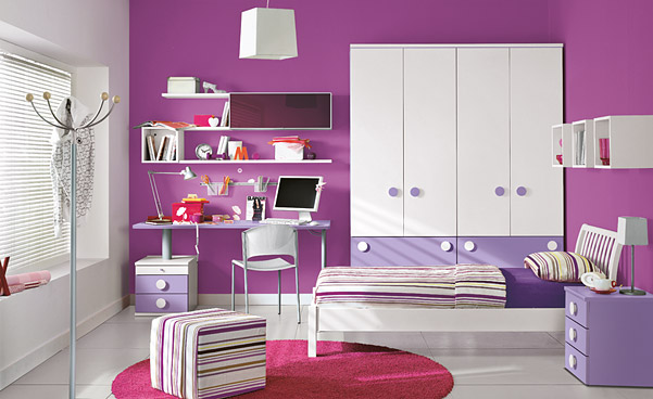 moderne chambre pour les filles