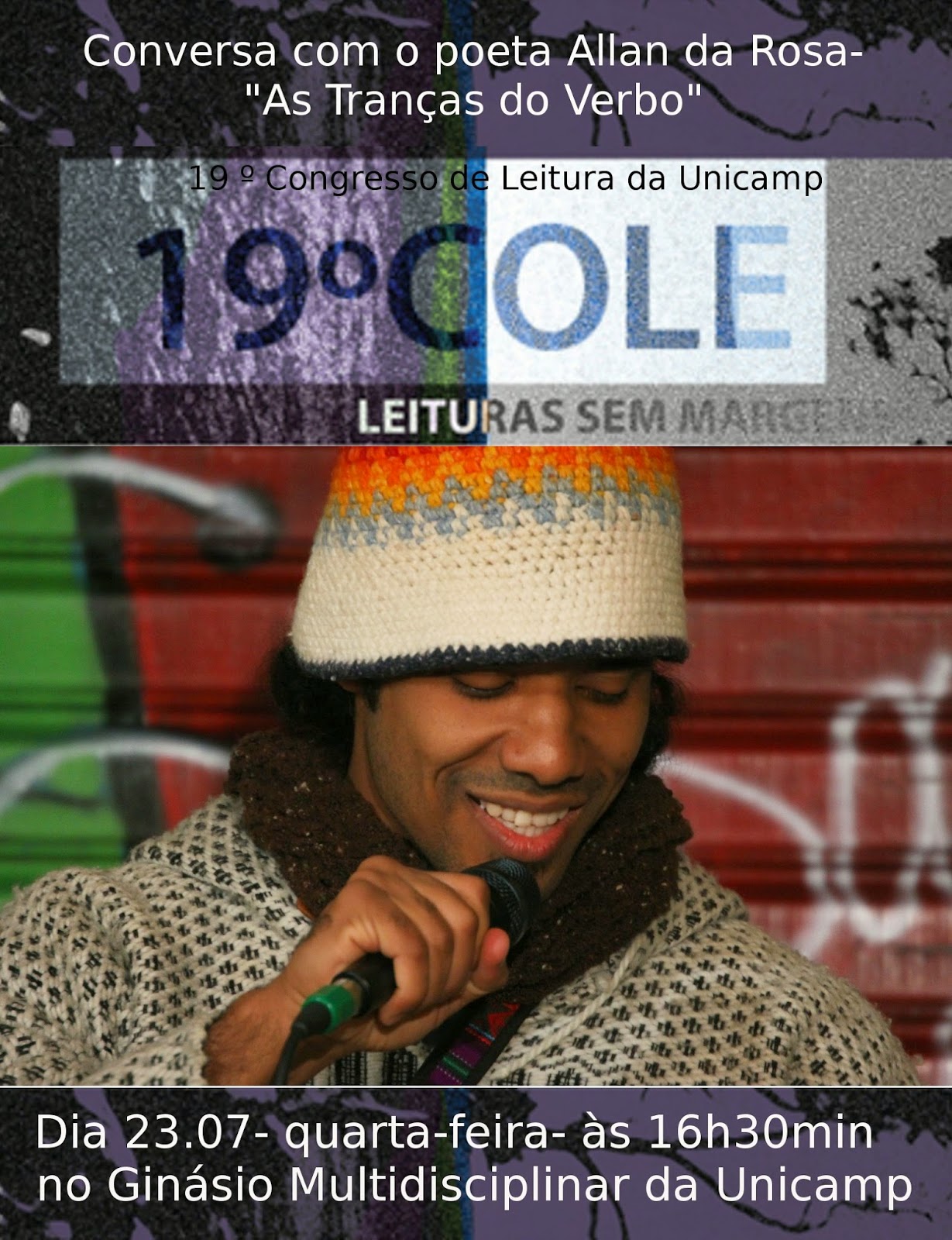 Associação de Leitura do Brasil Especial 19o COLE Feira Literária e Cultural Allan da Rosa