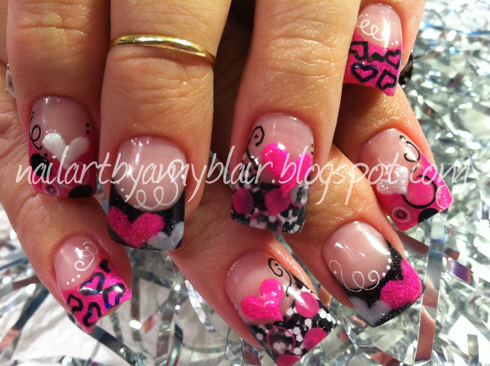 Nail Art I HEART NAILS