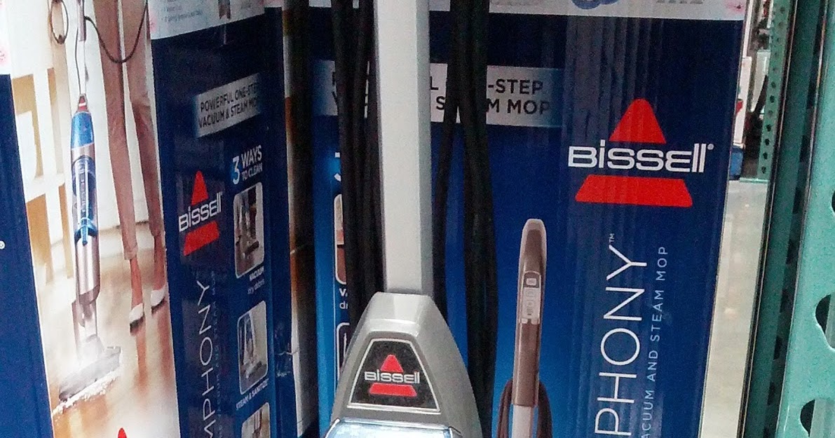 Bissell Symphony AllInOne Vacuum and Steam Mop Costco Weekender