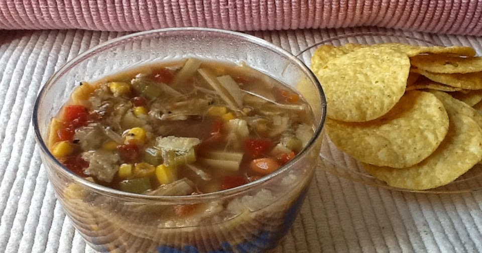 PinkVegan Crock Pot Tortilla Soup (DF, GF)