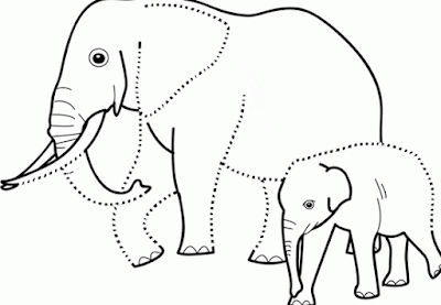 tips mewarnai gajah